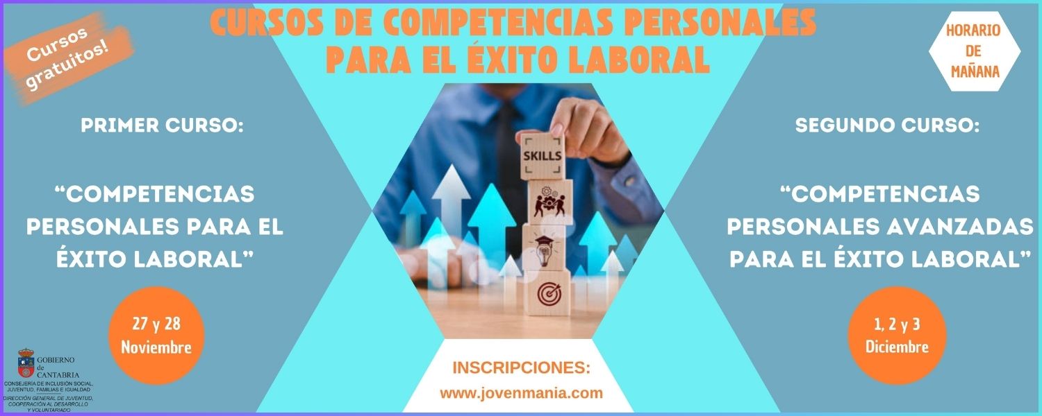 cursos de Competencias Personales para el éxito laboral